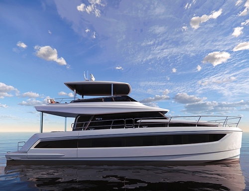 CatanaGroup Launches YOT 53, their first Inboard Power Catamaran