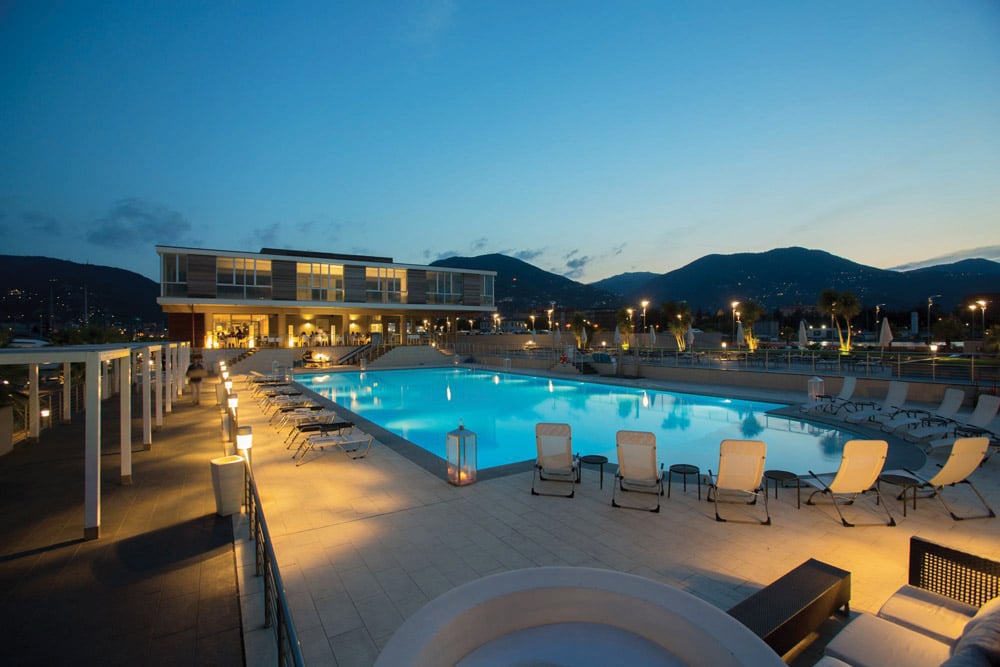 Porto Mirabello marina - berthing fees include access to all amenities including this beautiful pool.Porto Mirabello marina - berthing fees include access to all amenities including this beautiful pool.