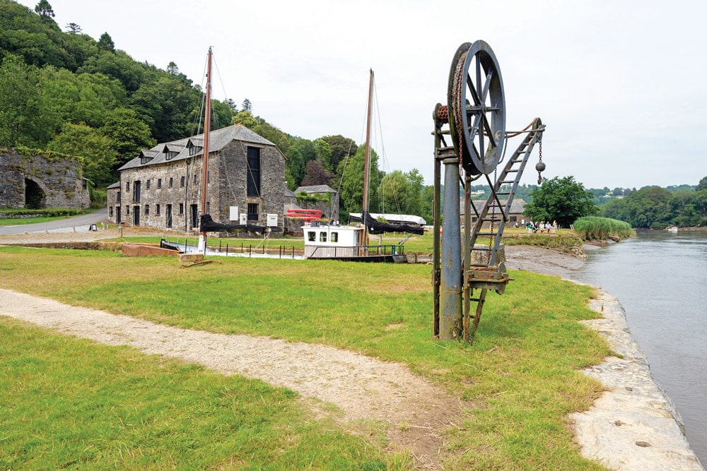 The Discovery centre Cotehele Quay. © Tom Meaker - istock.
