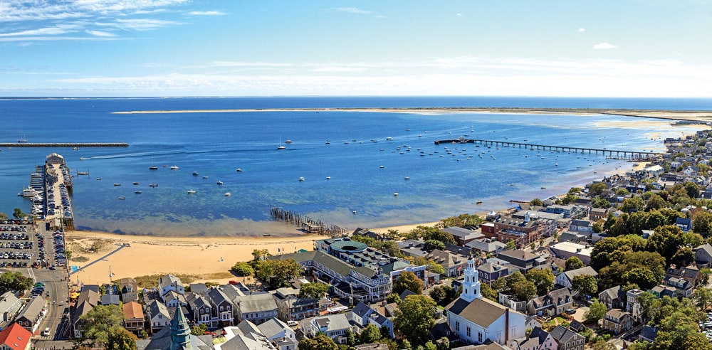 Provincetown, Massachusetts, Cape Cod city.© Lagunatic Photo.