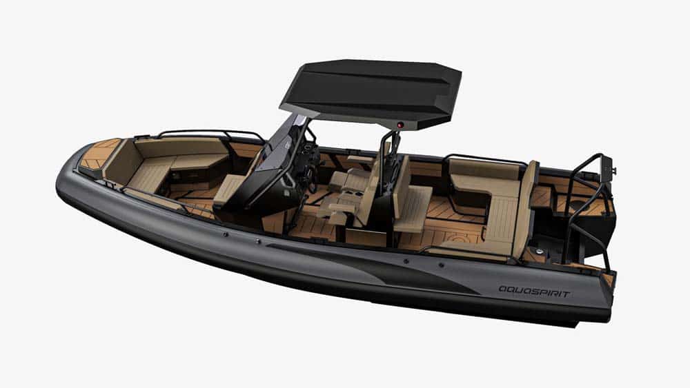 Aquaspirit Spirit 700 Ukrainian RIB builders Aquaspirit