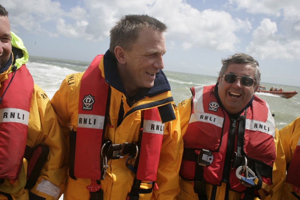 Daniel Craig RNLI