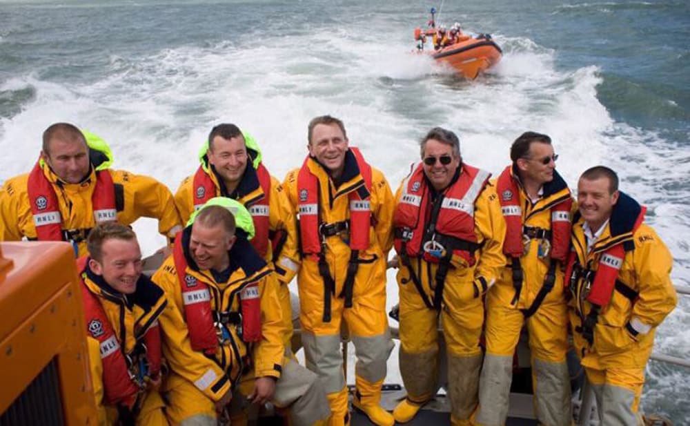 Daniel Craig RNLI