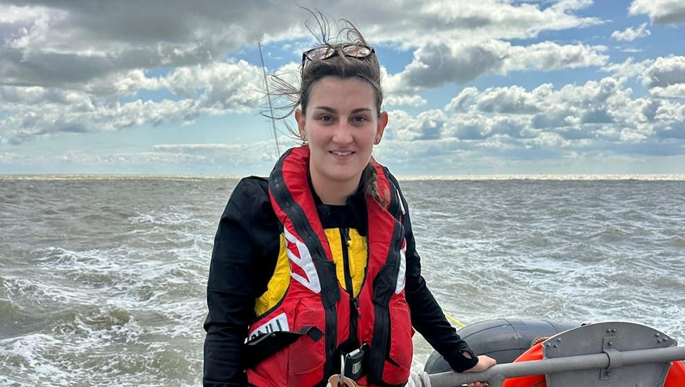 Becky Cannon - Ramsgate RNLI celebrate youngest ever Coxswain