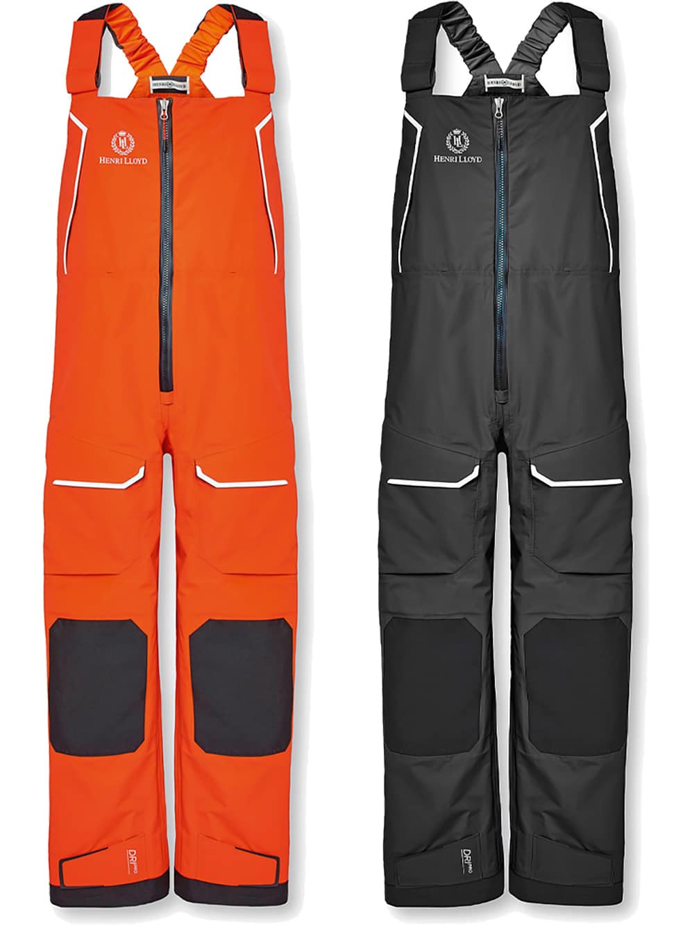 Elite Hi-Fit Trousers - Henri-LloydDesigned to last, there are large Cordura knee patches and Cordura lining on the hem at the bottom of the leg to protect against scuff damage.