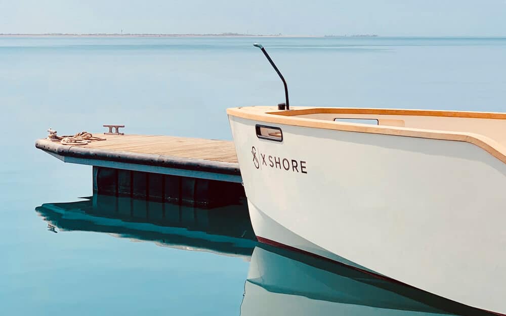 x shore m yacht electric boat