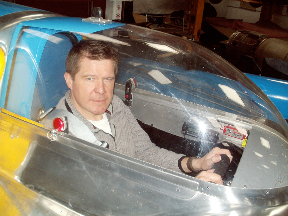 David John Gibbs in Silverbird K777