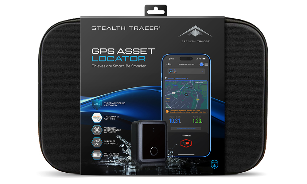 Stealth Tracer GPS Asset Locator.