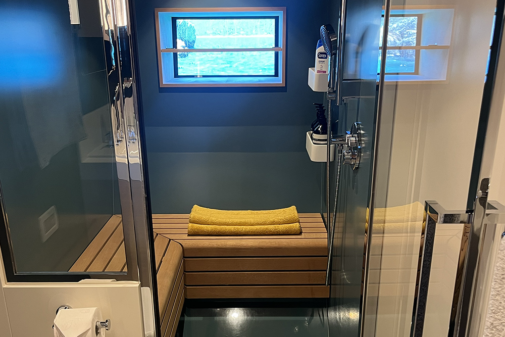 image of sauna room