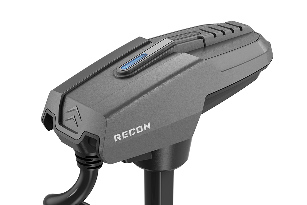 Studio image of Lowrance Recon trolling motor.