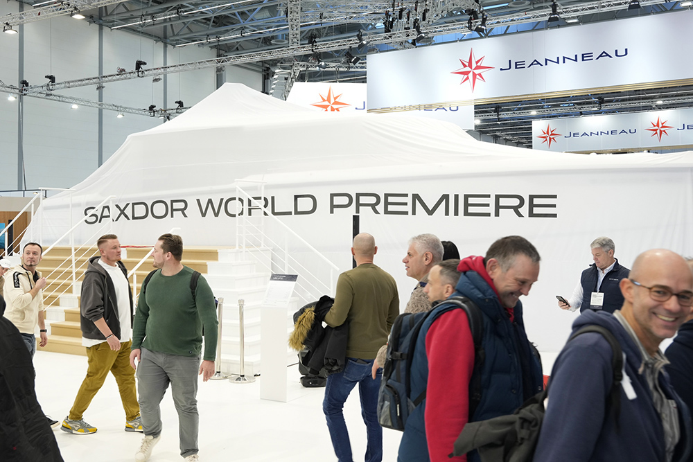 Saxdor 460 on display at world premiere at boot 2026