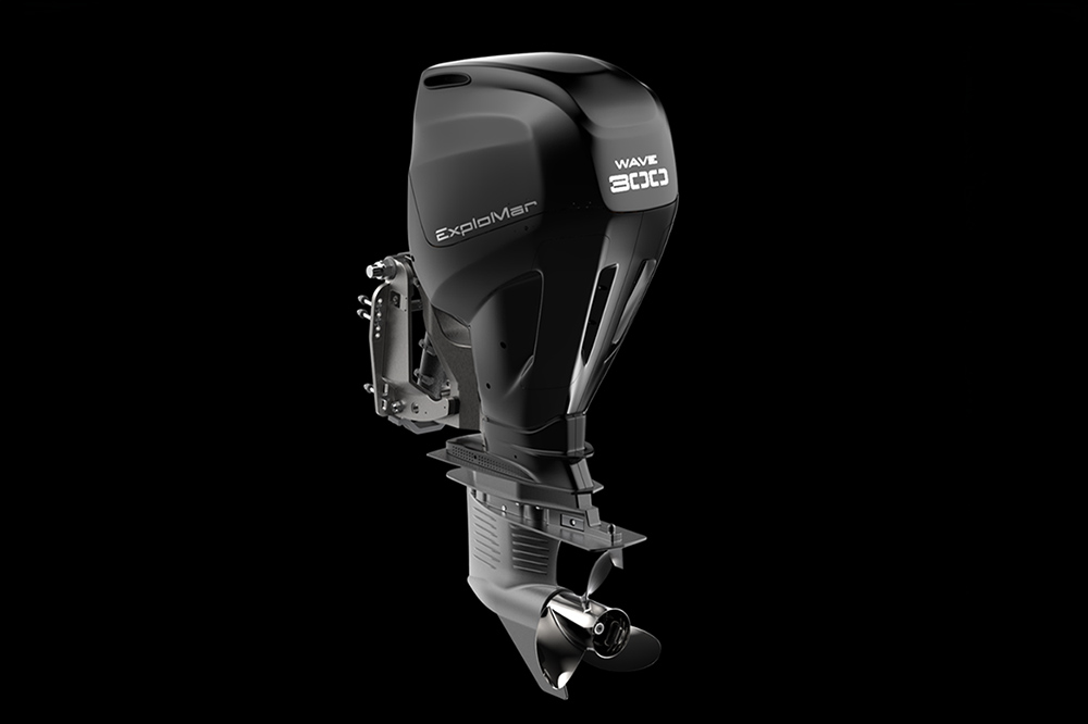 Explomar Wave 300hp electric outboard