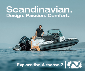 Airborne 7 RIB advertisement - invitation to explore he airborne 7